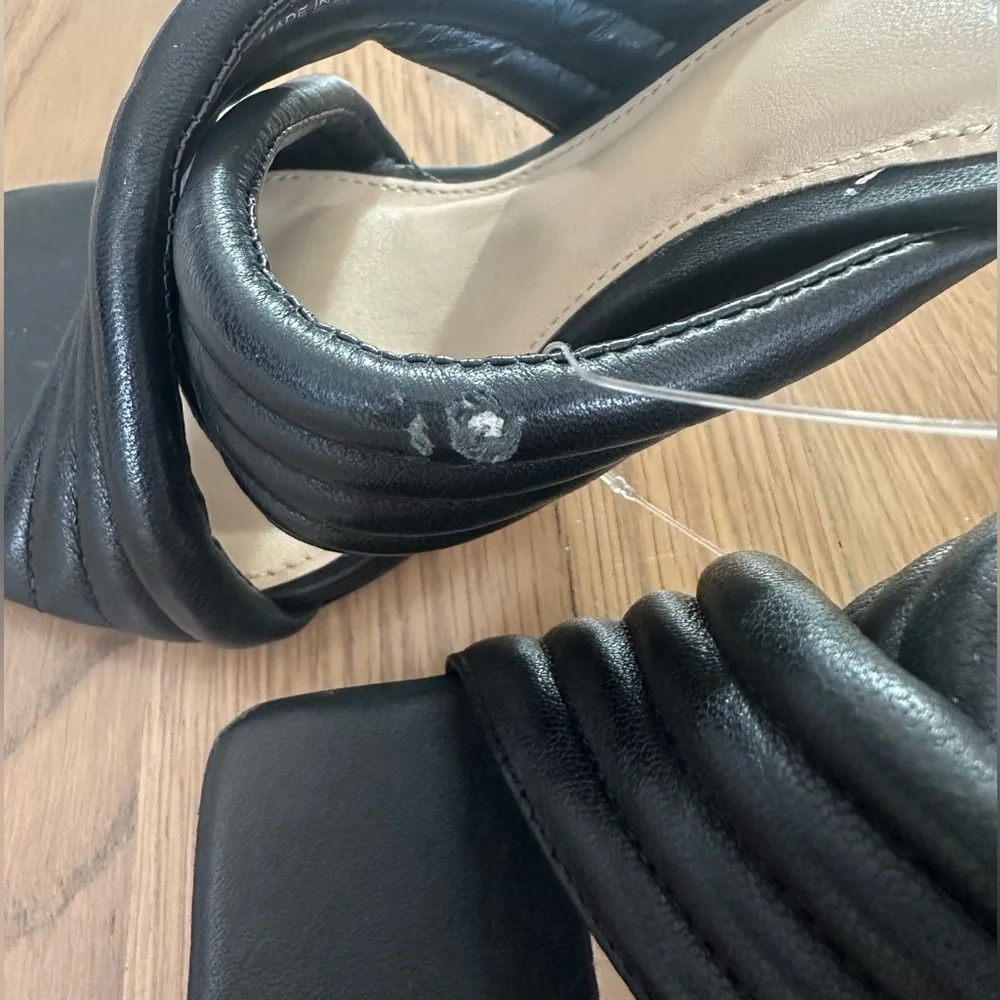 Vince Camuto Women's Sarendie Quilted Strap Sandal Slide size 6 - Picture 8 of 12